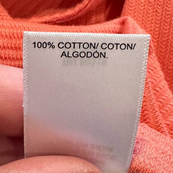 Lucky Brand Twist Front Peplum Tank Coral Size Small - Picture 7 of 7